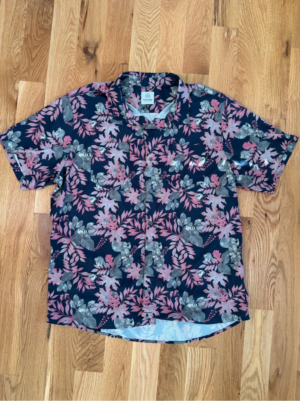 Flylow Floral Bear Button Down